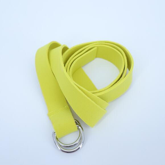 NORMA KAMALI Stretch Knit Belt Chartreuse Double Back Women\'s M/38